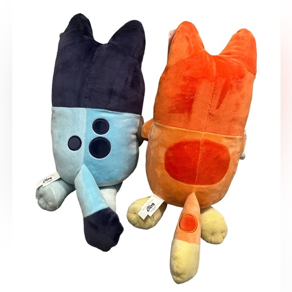 NWT🏷️ Set of 2 Bluey Bingo Valentines Day Plushes - Picture 2 of 7